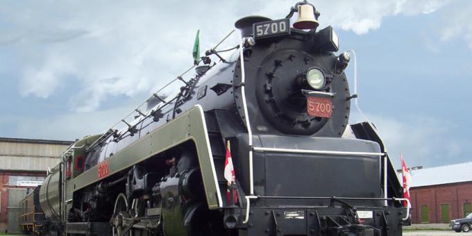 CNR 5700 Steam Engine