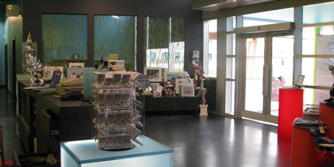 Front entrance - gift shop - Timmins Museum