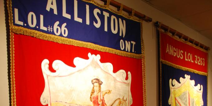 Check out the Loyal Orange Lodge exhibit today!