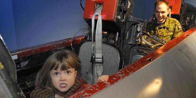 Feel Like a Pilot at the Canadian Forces Museum of Aerospace Defence!