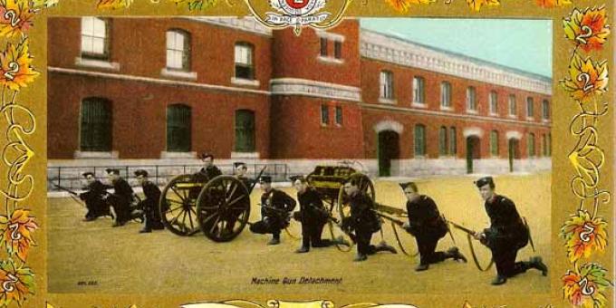 Queen's Own Rifles' Machine Gun Detachment circa 1901