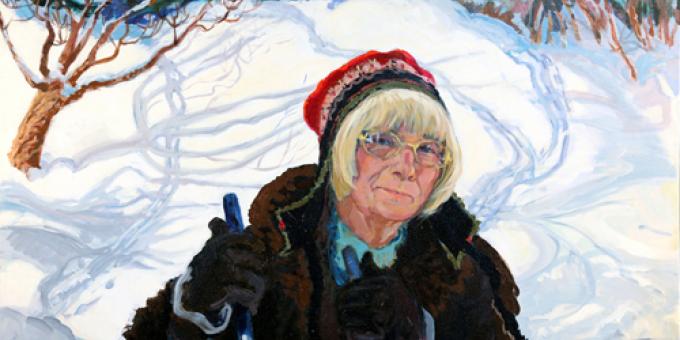 Ruth Tye McKenzie, Me, acrylic on canvas, 61 x 91 cm   