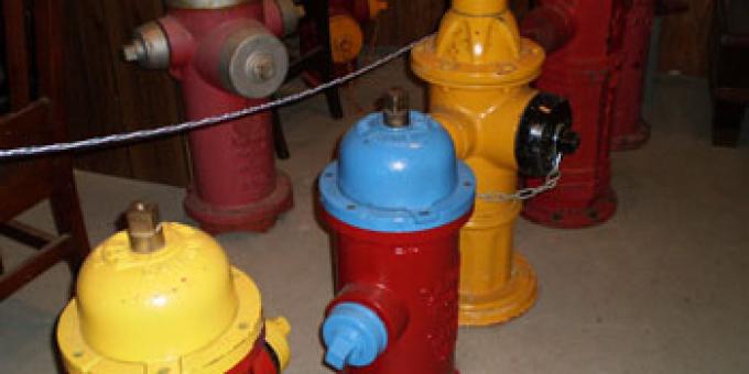 Some of our many hydrants