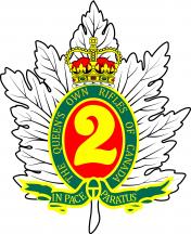 Regimental badge of the Queen's Own Rifles of Canada