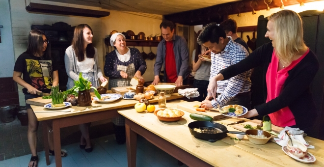 Creating culinary masterpieces in Dundurn's historic kitchen