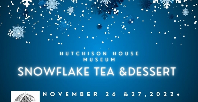 Our annual Snowflake Tea and Dessert