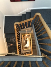 image of the gallery stairwell