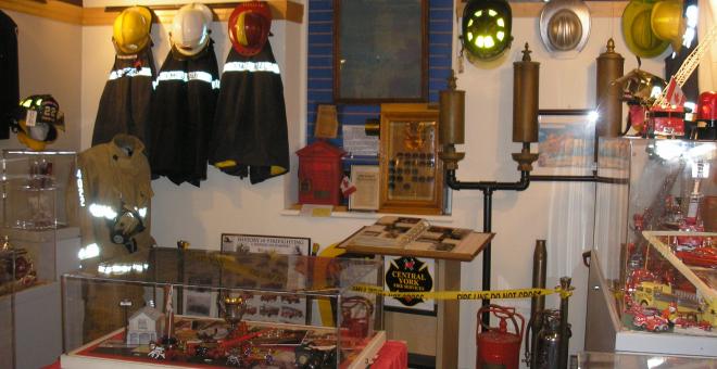 The Fire Bells are Ringing Again. Now on display at the Elman W. Campbell Museum, Newmarket.  elmanmuseum@rogers.com