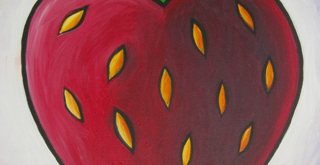 Heartberry Painting