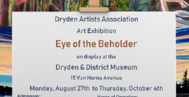 Poster for the exhibit "Eye of the Beholder"