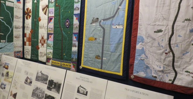 New exhibit, History Through Stitches at the Elman W. Campbell Museum