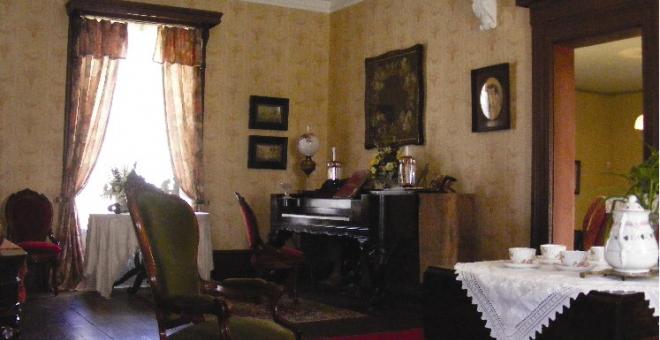 The Drawing Room at the Bell Homestead