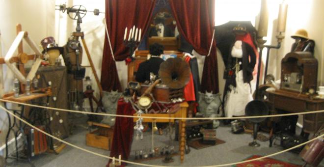 Steampunk exhibit at Elman W. Campbell Museum, Newmarket