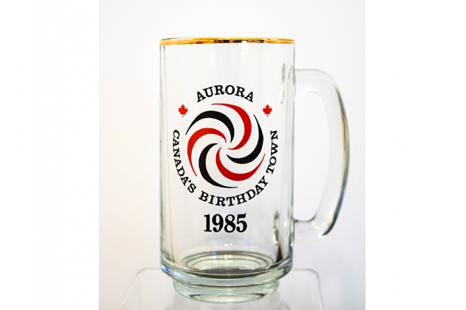 Aurora Canada’s Birthday Town Stein/Mug – 1985 